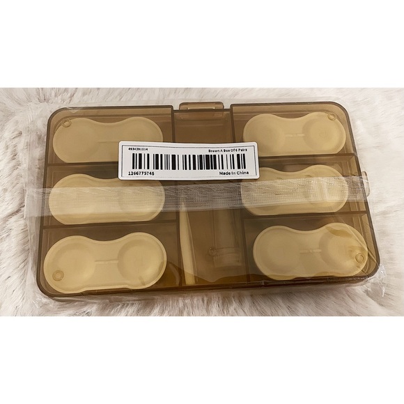 Six Pairs Contact Lens Box - Picture 2 of 3